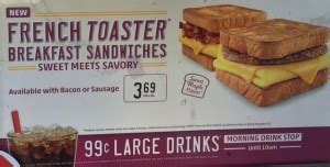 Sonic Drive-In Introduces French Toaster Breakfast Sandwiches, Lil Doggies and Lil Chickies