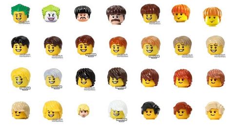 Lego hair pieces - Minifig Customisation Workshop - Eurobricks Forums ...