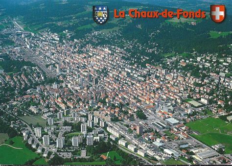 A Journey of Postcards: La-Chaux-de-Fonds | Switzerland