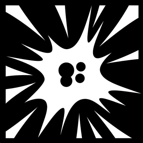 Bright explosion icon | Game-icons.net