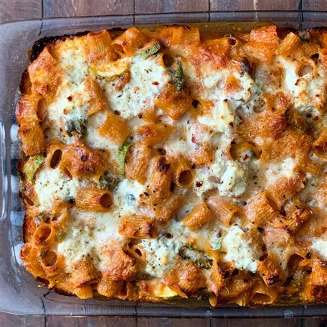 Vegetable Baked Ziti - The Slimmer Kitchen