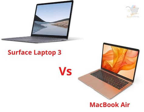 Surface Laptop 3 vs MacBook Air - Know Which One Is the Best?