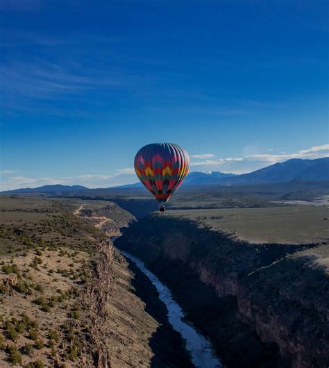 Taos Hot Air Balloon Rides over the Rio Grande Gorge