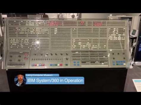 IBM System/360 in Operation - YouTube