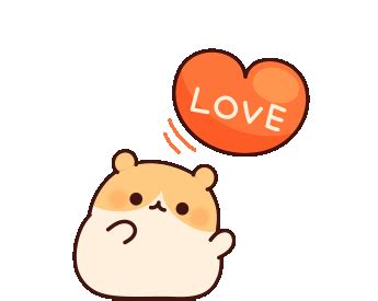 Cartoon Love Sticker - Cartoon Love Heart - Discover & Share GIFs