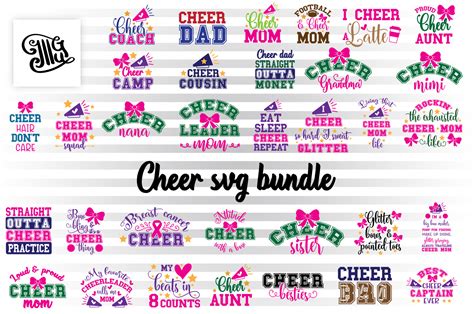 Cheer Decal Svg