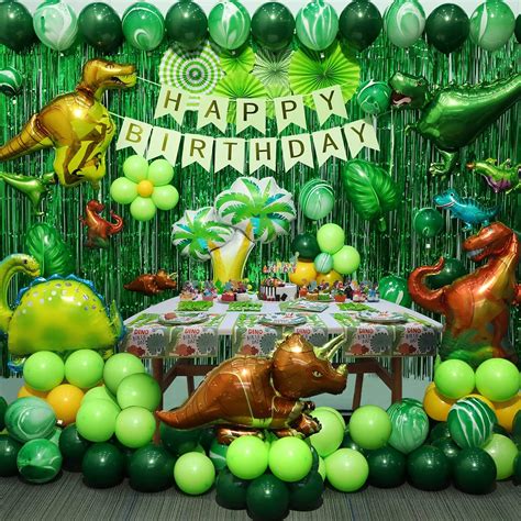 Aggregate 75+ dinosaur themed party decorations latest - vova.edu.vn