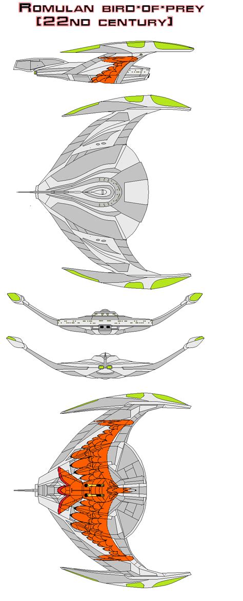 Romulan bird-of-prey (22nd century) classic by bagera3005 on DeviantArt