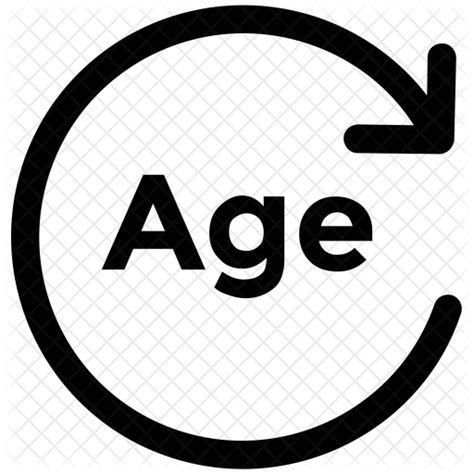 Age Icon - Download in Glyph Style