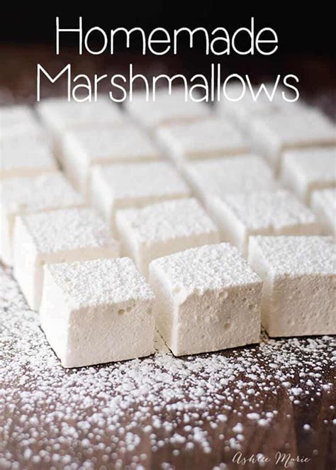 Homemade Marshmallows | Ashlee Marie