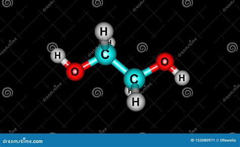 Ethylene Glycol Structural Formula