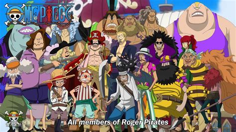 One Piece Gol D Roger Crew