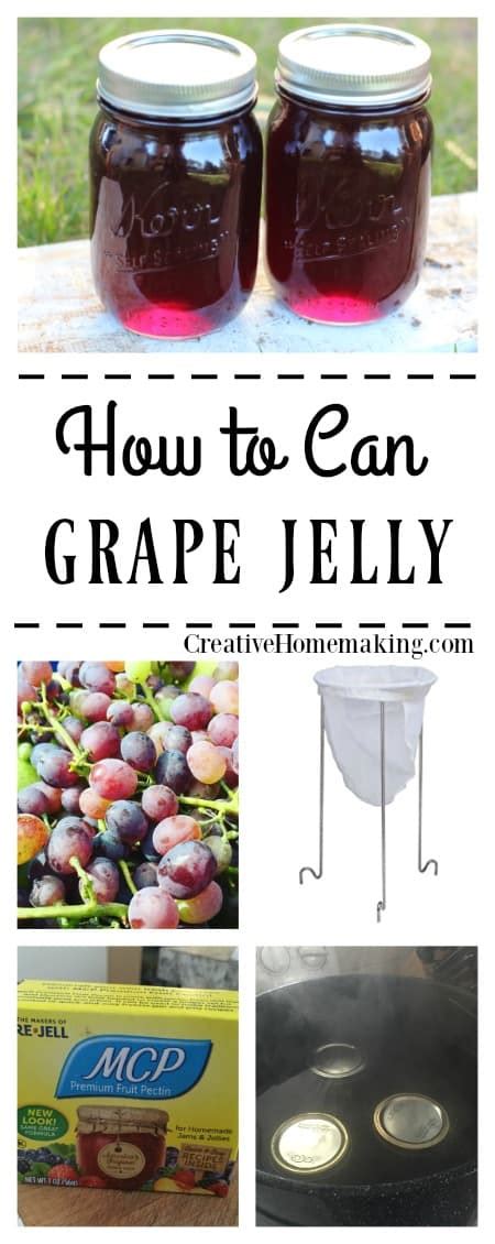 Grape Jelly Canning Recipe: Easy and Delicious - Creative Homemaking