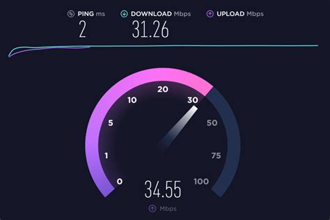 How do I interpret my WiFi speed test results?