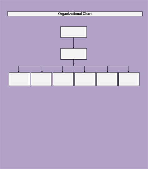 40 Free Organogram Templates - Printable Samples