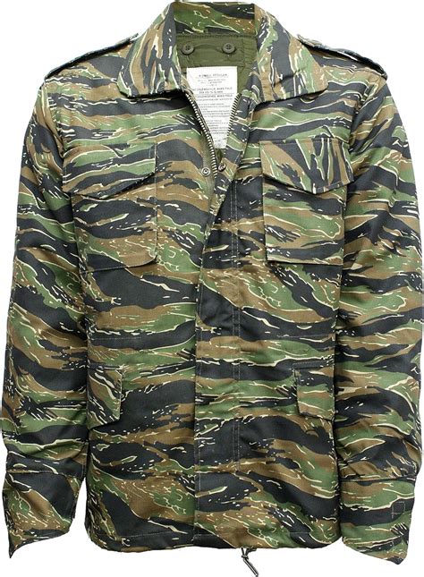 M65 Military Field Jacket with Removable Quilted Inner Liner- Tiger ...