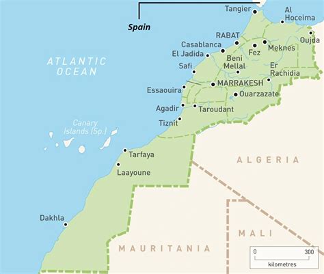 A complete guide to the Map of Morocco - Grand Morocco