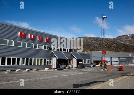 Airport terminal, Nuuk, Greenland Stock Photo - Alamy