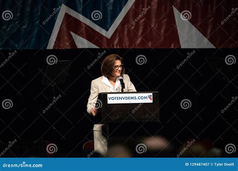 Reno, NV - June 23, 2018 - Catherine Cortez Masto Smiling at Nev ...