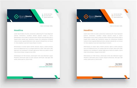 20+ Best Business Letterhead Ideas & Templates (Word, PSD, & AI ...