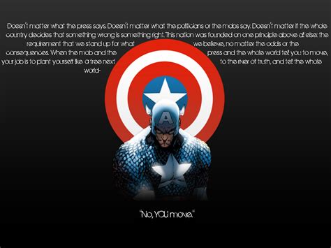 Captain America Memorable Quotes. QuotesGram