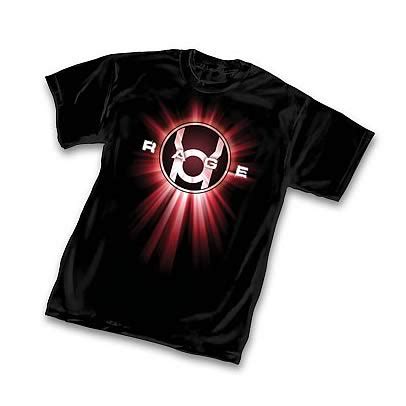 Green Lantern Red Lantern Symbol T-Shirt - Entertainment Earth