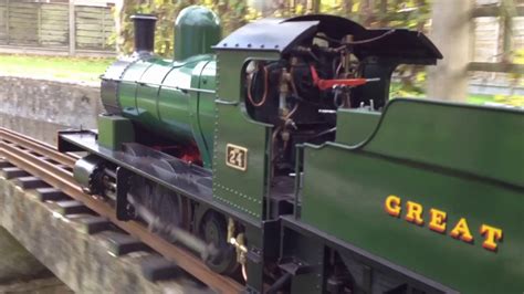 5 Inch Gauge "Galloping Gertie" Steam Loco - YouTube