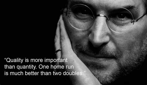 Quality, Quality, Quality | Steve jobs quotes, Job quotes, Steve jobs