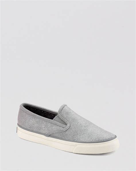 Sperry Top-sider Slip On Sneakers Mariner in Gray (Grey) | Lyst