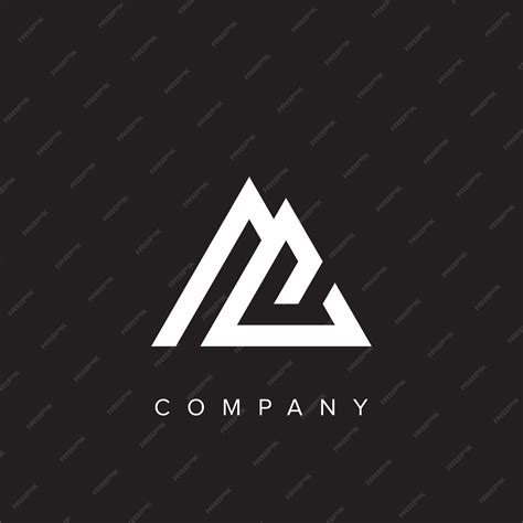 Premium Vector | A black and white logo with the letters l and a on a ...