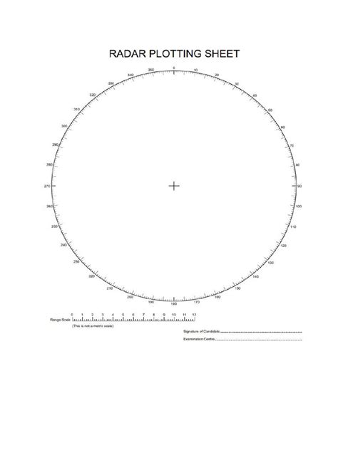 Radar Plotting Sheet | PDF