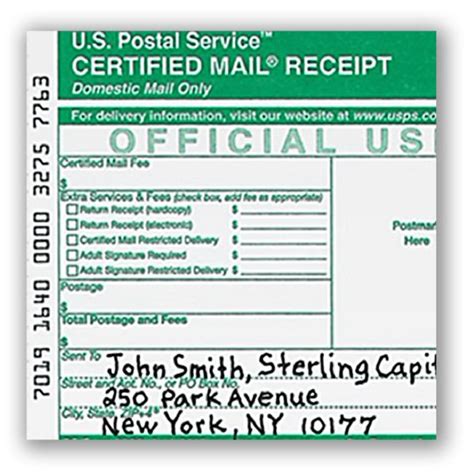 40+ Certified Letter Return Receipt - DewarJerseylee