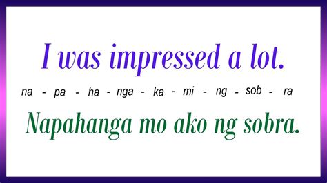 COMMONLY USED FILIPINO Phrases! #13 (English-Tagalog), 53% OFF