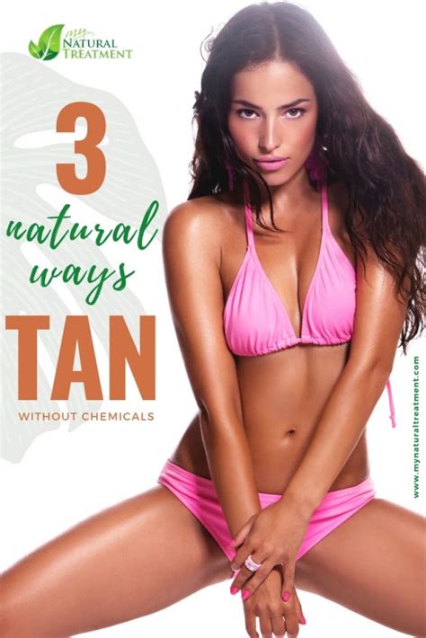 How to Tan Naturally - 3 Simple Ways to Tan (No Chemicals)