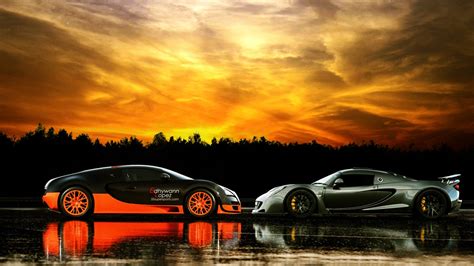 Bugatti Veyron vs. Hennessey Venom GT – Auto Mart Blog