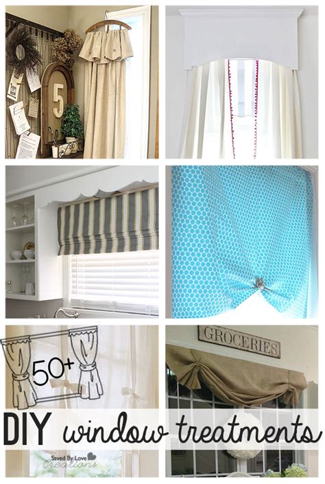 50 Plus Awesome DIY Curtains & Other Window Treatments