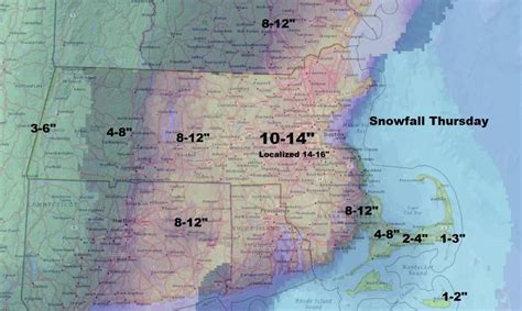 Live updates on Thursday's snowstorm