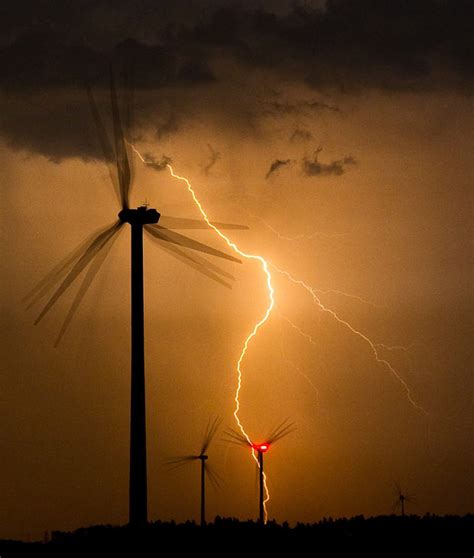 Upward Lightning from Wind Turbines Triggered by Early Lightning Flash ...