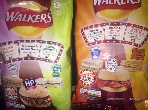 New limited edition Walkers Crisps flavours in the UK [OC] : food