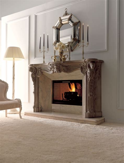 Luxury Fireplaces for Classic Living Room by Savio Firmino | DigsDigs