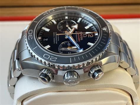 FS: Excellent Omega Planet Ocean Chronograph Ceramic Bezel 600M, Co-Axial, 45.5. mm. Steel on ...