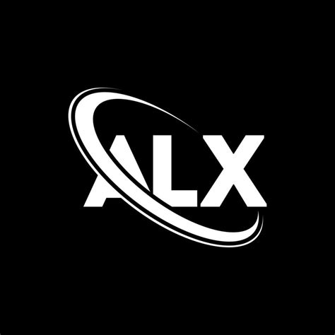 ALX logo. ALX letter. ALX letter logo design. Initials ALX logo linked with circle and uppercase ...