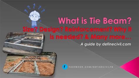 What is a tie beam? – Details – Advantages - Reinforcement – Design - Definecivil