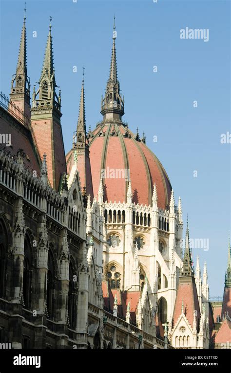 The Parliament Building. Budapest, Hungary. Detail Stock Photo - Alamy