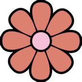 Pink flower bloom clipart image for members – Clipartix