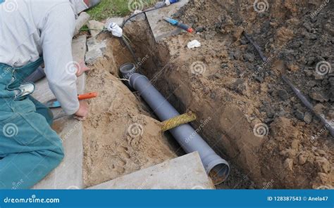 Sewer Pipe Installation