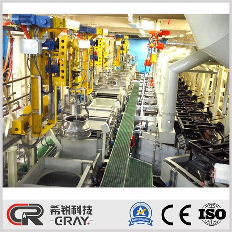 Automatic Side Arm Type Barrel Plating Post Processing Line Metal Coating Equipment - China ...