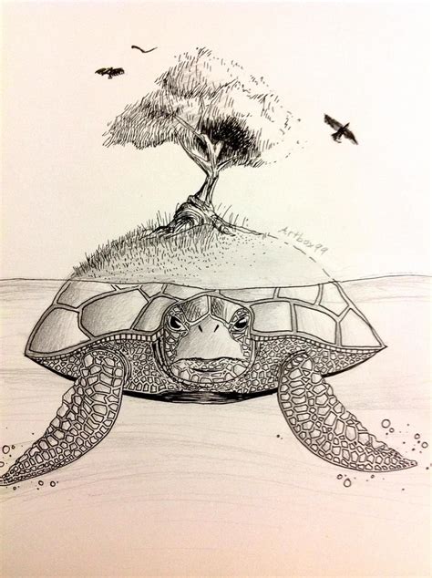 Turtle Island by artbox99 on DeviantArt