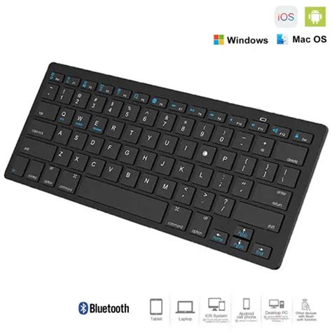 Bluetooth Wireless Mini Keyboard For MAC / Windows / Android - ido.lk