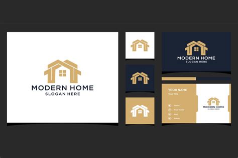 Modern Home Logo Design Graphic by 29Graphic · Creative Fabrica